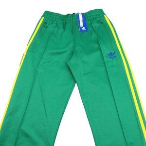 Adidas Beckenbauer Track Pants Team Green Mens Size Small Tapered NEW HK7404